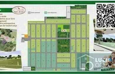 Imagem: O terreno possui 250m² de Área e está localizado em Distrito