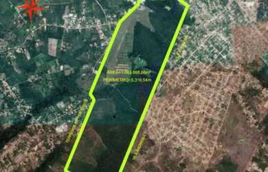 Imagem: O terreno possui 970000m² de Área e está localizado em Cruzeiro