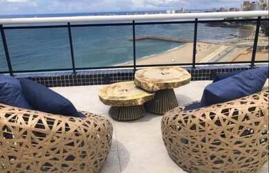 Imagem: O apartamento na cobertura possui 3 Dormitórios, 2 Banheiros