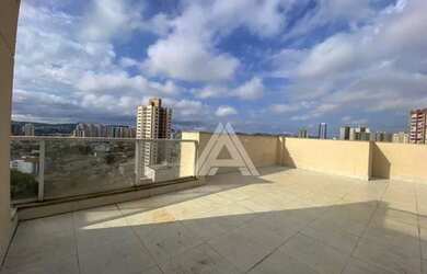 Imagem: O apartamento na cobertura possui 3 Dormitórios, 4 Banheiros