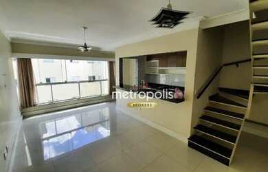 Imagem: O apartamento na cobertura possui 3 Dormitórios, 2 Banheiros