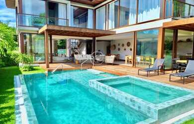 Imagem 8: Mansão 5 Suítes em Praia do Forte Condomínio Frente MAR Pé na Areia...