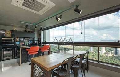 Imagem 2: Apartamento Mobiliado para Locação no Vila da Serra 202 m² - 3 quartos