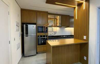 Imagem: O apartamento possui 2 Dormitórios, 2 Banheiros, 1 Vaga na