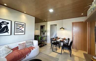 Imagem: O apartamento possui 2 Dormitórios, 1 Banheiro, 2 Vagas na