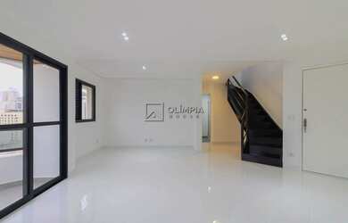 Imagem: O apartamento na cobertura possui 2 Dormitórios, 3 Banheiros