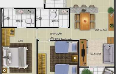 Imagem 5: APARTAMENTO EM PORTO FELIZ NO RESIDENCIAL SANTA CRUZ