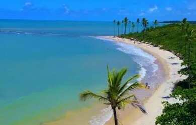 Imagem: O terreno possui 600m² de Área e está localizado em Cumuruxatiba