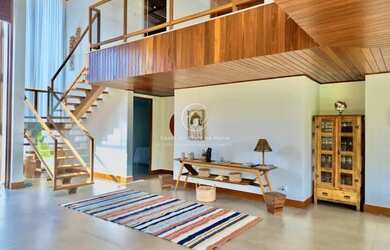 Imagem 3: Mansão 5 Suítes em Praia do Forte Condomínio Frente MAR Pé na Areia...