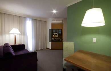 Imagem: O studio possui 2 Dormitórios, 1 Banheiro, 1 Vaga na garagem