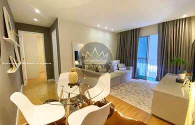 Imagem: O apartamento possui 1 Dormitório, 1 Banheiro, 1 Vaga na garagem