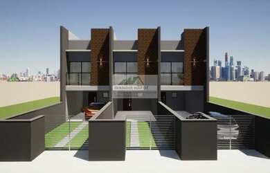 Imagem: A casa possui 3 Dormitórios, 2 Banheiros, 2 Vagas na garagem