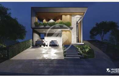 Imagem: A casa em condomínio possui 4 Dormitórios, 1 Banheiro, 5 Vagas