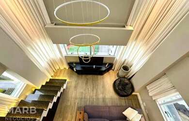 Imagem: O apartamento possui 1 Dormitório, 2 Banheiros, 1 Vaga na garagem