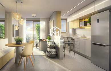 Imagem: O apartamento possui 3 Dormitórios, 1 Banheiro, 1 Vaga na garagem