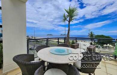 Imagem 7: Cobertura à venda na Praia da Barra da Tijuca. Frontal praia e mar