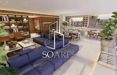 Imagem: O apartamento possui 4 Dormitórios, 5 Banheiros, 4 Vagas na