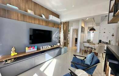 Imagem 7: Apartamento com 2 suítes lavabo, mobiliado e decorado com vista para...