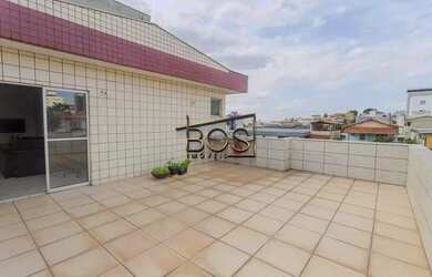 Imagem: O apartamento na cobertura possui 4 Dormitórios, 3 Banheiros