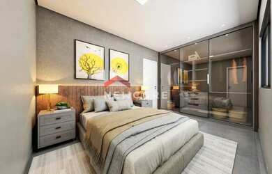 Imagem: O apartamento possui 2 Dormitórios, 2 Banheiros, 1 Vaga na