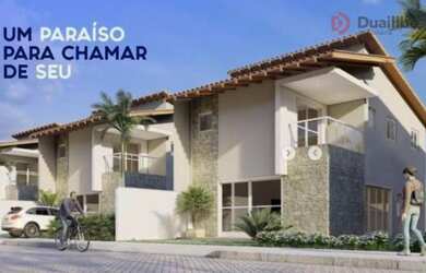 Imagem: A casa em condomínio possui 4 Dormitórios, 3 Banheiros, 2