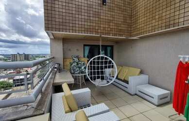 Imagem: O apartamento possui 4 Dormitórios, 5 Banheiros, 3 Vagas na