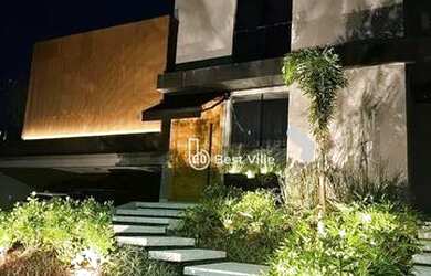 Imagem: A casa em condomínio possui 5 Dormitórios, 5 Banheiros, 4