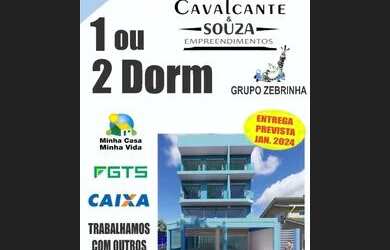 Imagem: A casa possui 2 Dormitórios, 2 Banheiros, 1 Vaga na garagem