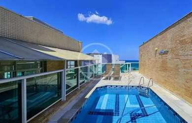 Imagem: O apartamento na cobertura possui 4 Dormitórios, 4 Banheiros