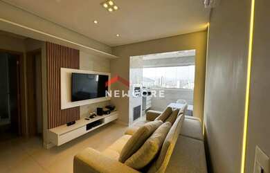 Imagem: O apartamento possui 2 Dormitórios, 2 Banheiros, 1 Vaga na