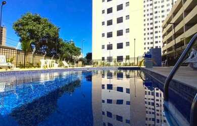 Imagem: O apartamento possui 2 Dormitórios, 1 Banheiro, 1 Vaga na garagem