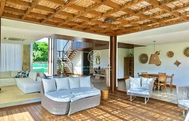 Imagem 6: Mansão 5 Suítes em Praia do Forte Condomínio Frente MAR Pé na Areia...