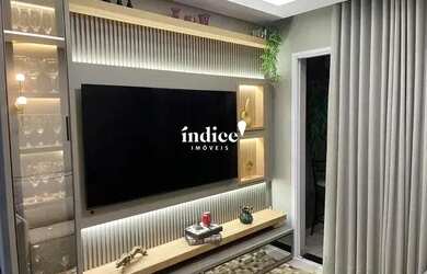 Imagem: O apartamento possui 1 Dormitório, 1 Banheiro, 1 Vaga na garagem