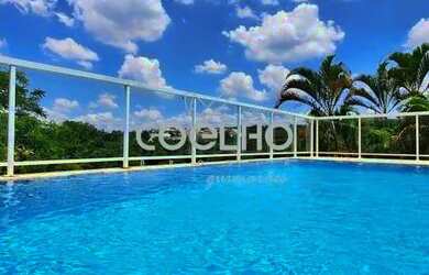 Imagem: A casa em condomínio possui 4 Dormitórios, 5 Banheiros, 4