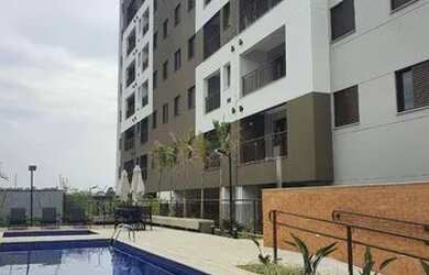 Imagem: O apartamento possui 2 Dormitórios, 1 Banheiro, 1 Vaga na garagem