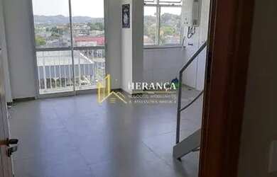 Imagem: O apartamento na cobertura possui 2 Dormitórios, 2 Banheiros