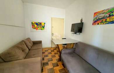 Imagem: O apartamento possui 1 Dormitório, 1 Banheiro e 32m² de Área