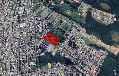 Imagem: O terreno possui 13.460m² de Área e está localizado em Lomba