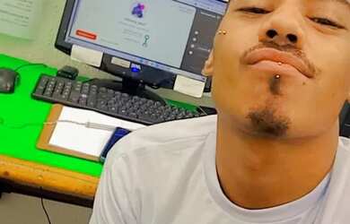 Imagem 4: Garoto tranquilo. 