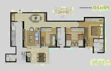 Imagem 4: Apartamento à venda, 3 quartos, 2 suítes, 2 vagas, Piemonte - Nova Lima/MG