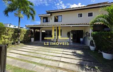 Imagem: A casa em condomínio possui 5 Dormitórios, 5 Banheiros, 2