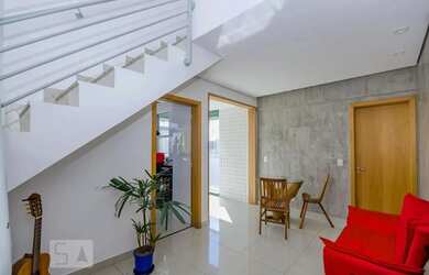 Imagem: O apartamento na cobertura possui 2 Dormitórios, 2 Banheiros