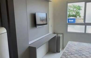 Imagem: O studio possui 1 Dormitório, 1 Banheiro, 1 Vaga na garagem