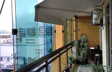 Imagem: O apartamento possui 1 Dormitório, 2 Banheiros, 1 Vaga na garagem