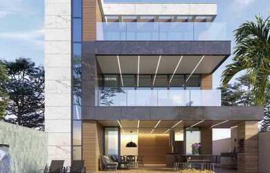 Imagem: A casa em condomínio possui 4 Dormitórios, 5 Banheiros, 2