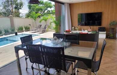 Imagem 1: Casa em Condomínio para Locação em Camaçari, Alphaville (Abrantes), 4 dormitórios, 4 suíte