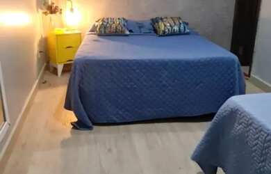 Imagem: A pousada chalé possui 5 Dormitórios, Acomodam 20 pessoas