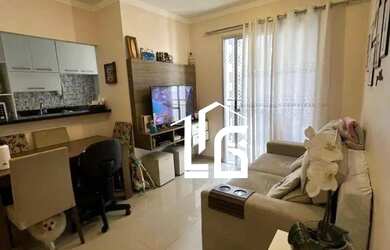 Imagem: O apartamento possui 2 Dormitórios, 1 Banheiro, 1 Vaga na garagem