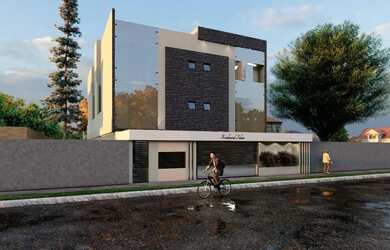 Imagem: O apartamento na cobertura possui 2 Dormitórios, 2 Banheiros