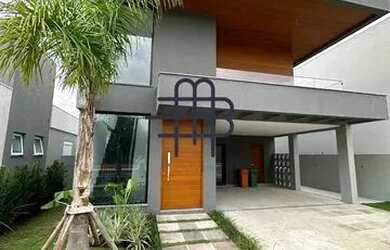 Imagem: A casa em condomínio possui 3 Dormitórios, 4 Banheiros, 4